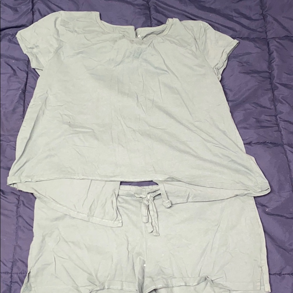 Adore Me Green Pajama Set